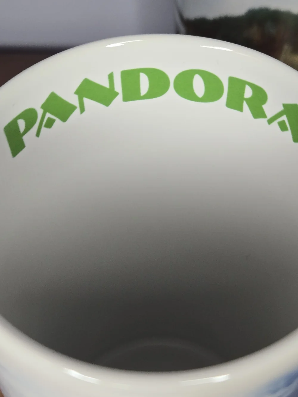 Pandora World Of Avatar Disbey Parks Floating Mountains Daylight Coffee Mug